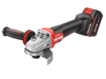 大有DEVON 4"磨機(鋰20V)(無刷)(淨機)(安全開關)(電子剎車) 2909-Li-20-100
